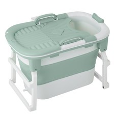 COMET 折疊式移動式半身浴缸, 1個, 綠色