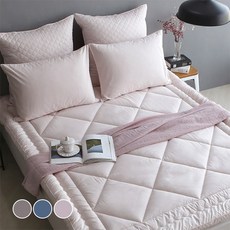 韓國 amante 科頓貝爾薄床墊, 高雅粉色