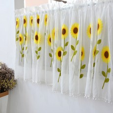 Maket Gamseong 刺繡半截窗簾, 類型4