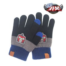 衝鋒戰士男童款Bomba黑色針織手套 LGCBG30003