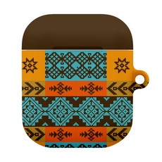 JUST4YOU 24 에스닉 아이폰 에어팟 하드 케이스, 에스닉5