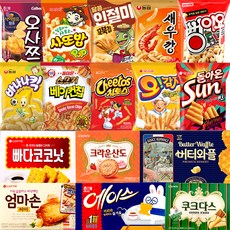 綜合零食 B3款, 16種零食餅乾, 1組