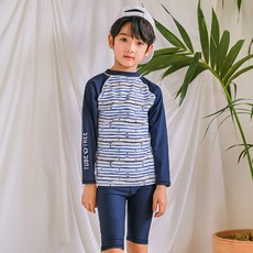 TUBE TREE 男童防曬泳衣上衣 + 下身套裝 L1008SE