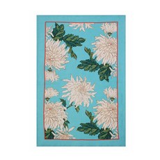 五體舒暢Woolsteward Weavers茶巾 菊花, 混色, 1個