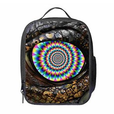 恐龍眼中倒映的世界設計 保溫保冷托特斜揹包 便當袋, 16款