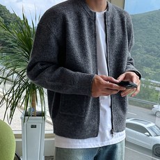 jogunshop 男士YKK雙向拉鍊針織開襟衫 JG1991