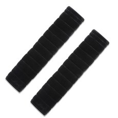 앤티스 스트레이트패턴 안전 벨트 커버, 블랙, 2개