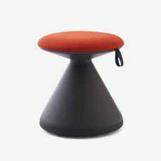 시디즈 펑거스 원형 스툴, 블랙브릭오렌지, 1개