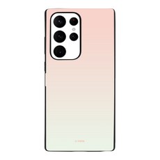 유스픽 디자인 카드 2장 수납 마그네틱도어 휴대폰 케이스 소프트 그라데이션