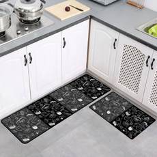 Allovehome 條紋廚房防滑多用途地墊, TYPE15