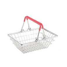 紅色手柄購物車造型炸物托盤, 隨機發貨, 1入