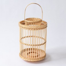 Beunet Mono扭紋藤編燈罩, 天然