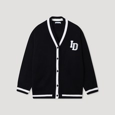 Individual 兒童學院風線條開襟衫