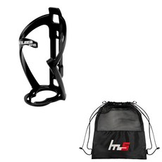 GUB Nayase風格的自行車水架 +獨家小袋套件cyyp-69-4pu, 黑色（持有人）, 1套