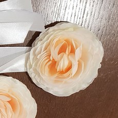 OLIVEPARTY 新娘派對 婚禮 花朵手環, 蜜桃花, 4個