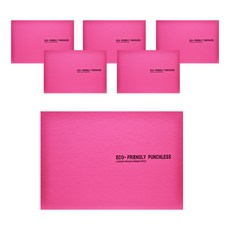 ECO Chungwoon 環保文件夾, 粉紅色, 6個