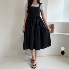 베러스윗 리본 캉캉 롱 원피스