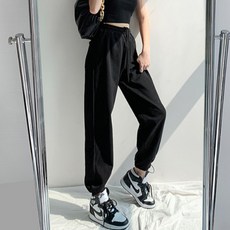 Goodif 女款寬鬆抽繩長褲