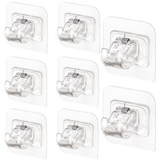 KimYongSuk 免鑽孔壁掛式伸縮桿支架 A 8入