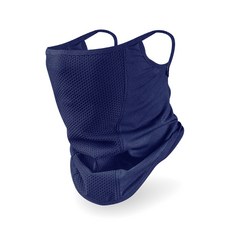 TIGHTEND 素色透氣護頸耳掛式面罩 C5, 海軍