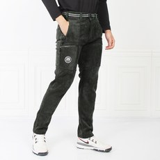 마인플로우 남성용 기모 골덴 등산 바지 + 벨트 세트 HAD3W