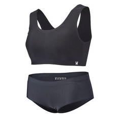 Little rabbit 少女U型肩帶無痕內衣+無痕內褲組