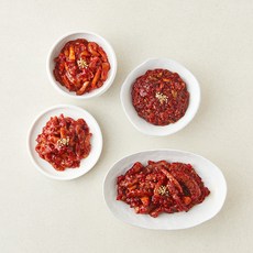 순봉이네 부뚜막 베스트 젓갈 4종 세트 600g, 1세트