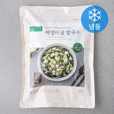 모노키친 납작 매생이 굴 칼국수 2인분 (냉동), 485g, 1개