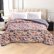 JINDACHI 金大器 石墨烯5D立體雕花火山絨被, 戀花舞蝶