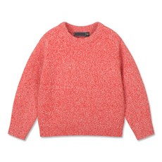 孩童柔素色圓領針織衣