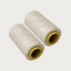 初學者適用編織蠟線 1mm*220m, 象牙白, 2個