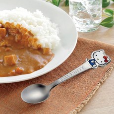 Skater 吉祥物不鏽鋼湯匙 DSS1C, 1個, Hello Kitty, 單品