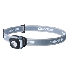 GENTOS 四季配色輕便型頭燈 冬 USB充電 360流明 IPX4 CP-360RWG, 灰色, 1個