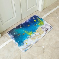 다양한 풍경 발매트, 바닷속