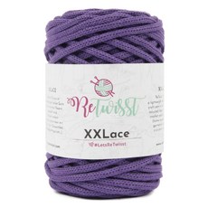 ReTwissT XXLace再生棉混紡編織繩線, 5022號, 65m, 1入