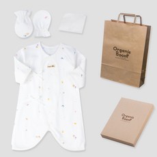 Organic Boom 嬰幼兒 青蛇年 屬蛇 新生兒 四季 5件組