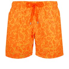 vilebrequin 男士海洋佩斯利圖案短版泳褲 VQ-20SSMOOU0B09118