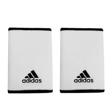 adidas 愛迪達 護腕 2入 FK0915, 白色的
