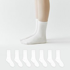 依偎 女款 標準高密度羅紋高筒襪 8雙組