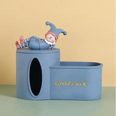 JCP 小丑多功能面紙套, 藍色