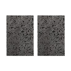 DAEHAN 大理石材質霧面裝飾托盤 COS-35M 2入, 黑色
