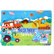 黏貼式學習書, 1組, TRAFFIC 多色