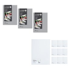 ECO Chungwoon 優質手塗膜A43p+PP名片L架A410p套組, 1組, A4