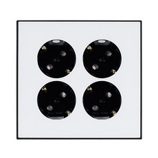 TILINS 4孔插座, 1個