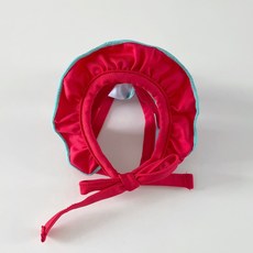 Grooming Dog 寵物荷葉邊帽式狗基尼泳帽, 藍色