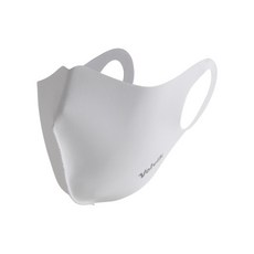 볼빅 아스킨 3D 입체 골프 마스크, 화이트, 1개