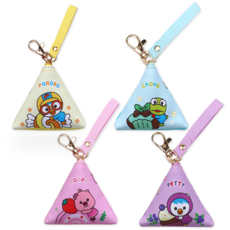 POPO FANCY Pororo三角零錢包4件組