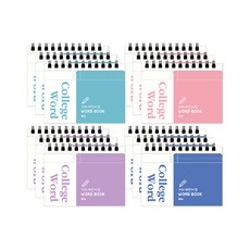 Ibis Topsteel 迷你封面字本 SP11743 70 張 4 種 x 3p, 紫色、藍色、薄荷色、粉色, 1套