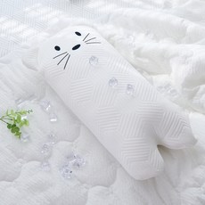모두의러그 휴비스 듀라론 쿨썸바디 시원한 냉감 애착인형, 화이트 화이트