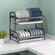 Milston 堅固多用途餐具收納盒, 2段